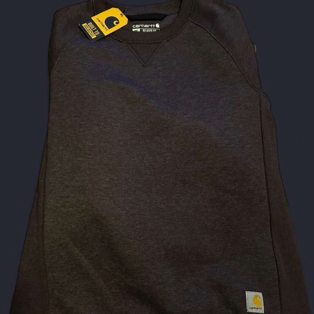 NWT Purple Women’s Carhartt Relaxed Fit Crewneck